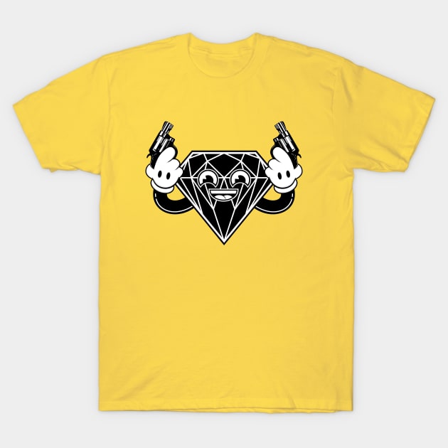 Diamond Snubnoses T-Shirt by Woah_Jonny